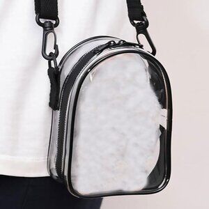Labubu Crossbody Clear Bag Purse Display Protective Case